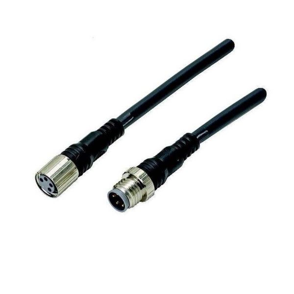 Cable with connectors on both cable ends, Smartclick M12 straight sock image 1