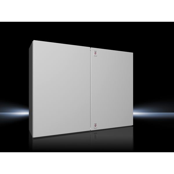 AX Compact enclosure, WHD: 1000x760x300 mm, sheet steel image 1