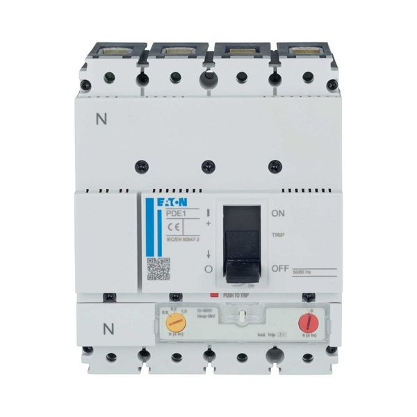 Circuit breaker, 100A, 25kA, 4p, box terminal image 1