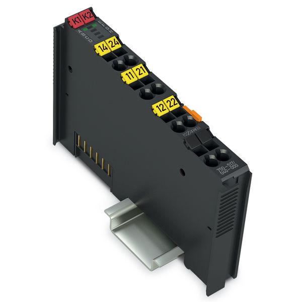 2-channel relay output AC 250 V 1 A dark gray image 3