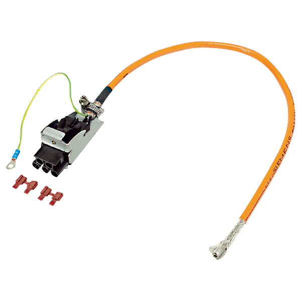 POWER CABLE, PREASSEMBLED 6FX5002-5CS12-1AH4 image 1