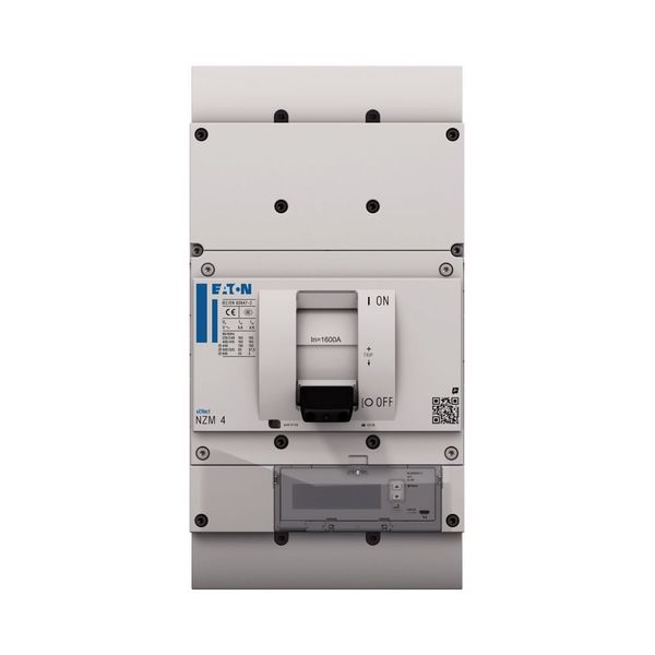 NZM4 PXR25 circuit breaker - integrated energy measurement class 1, 1400A, 3p, Screw terminal, withdrawable unit image 4