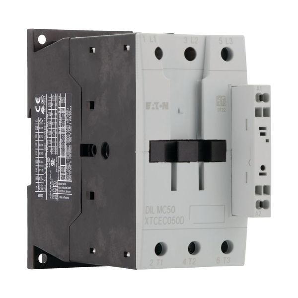 Contactor, 3 pole, 380 V 400 V 22 kW, 230 V 50/60 Hz, AC operation, Spring-loaded terminals image 9