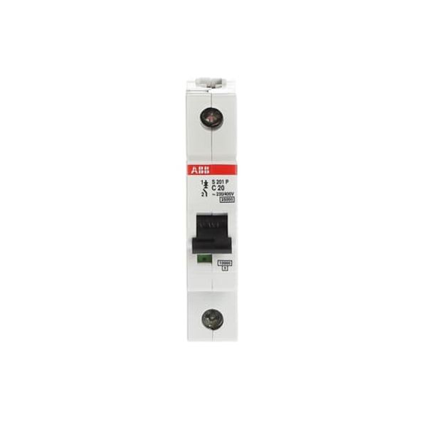 S201P-C20 Miniature Circuit Breaker - 1P - C - 20 A image 4