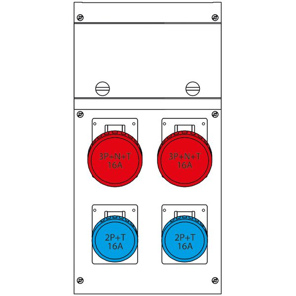 SWITCH DISCONNECTOR 20A 4P IP66 image 1