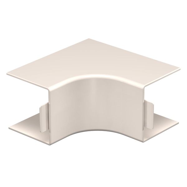 WDK HI60060CW  Inner corner cover, for WDK channel, 60x60mm, creamy white Polyvinyl chloride image 1