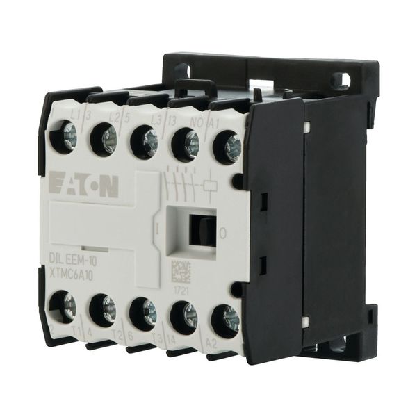 Contactor, 220 V DC, 3 pole, 380 V 400 V, 3 kW, Contacts N/O = Normally open= 1 N/O, Screw terminals, DC operation image 15