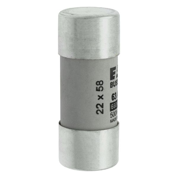 Fuse-link, LV, 63 A, AC 690 V, 22 x 58 mm, gL/gG, IEC image 20