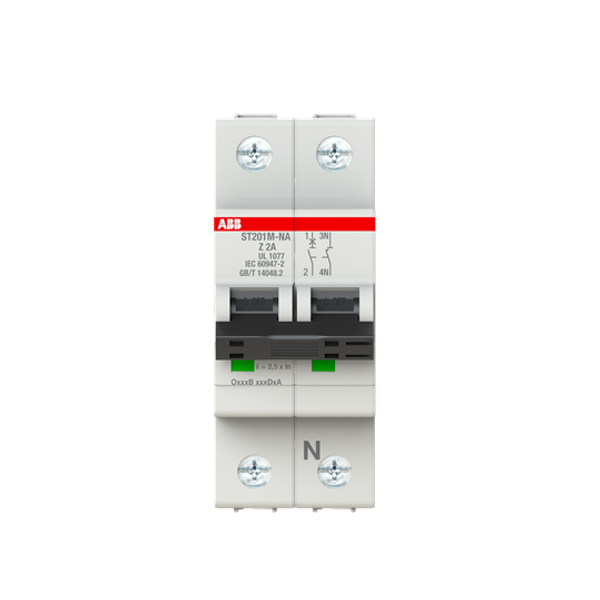 ST201M-Z2NA Miniature Circuit Breaker - 2P - Z - 2 A image 1