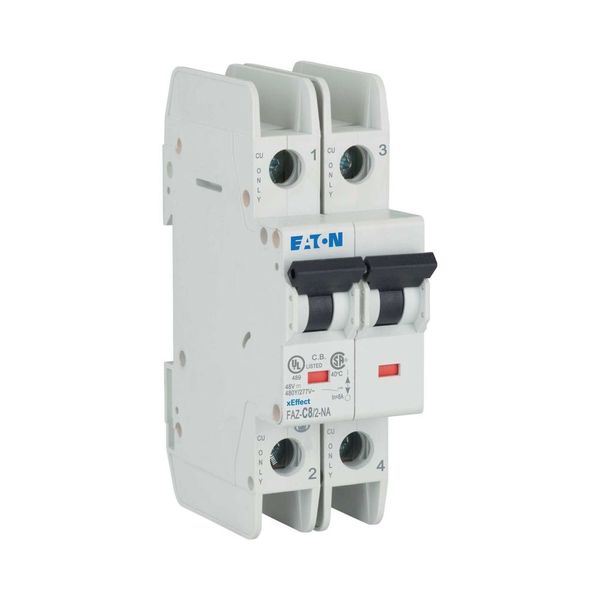 Miniature circuit breaker (MCB), 8 A, 2p, characteristic: C image 10