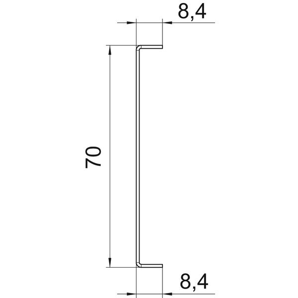 GA-TW90 Partition for GA 90 8,4x70x2000 image 2