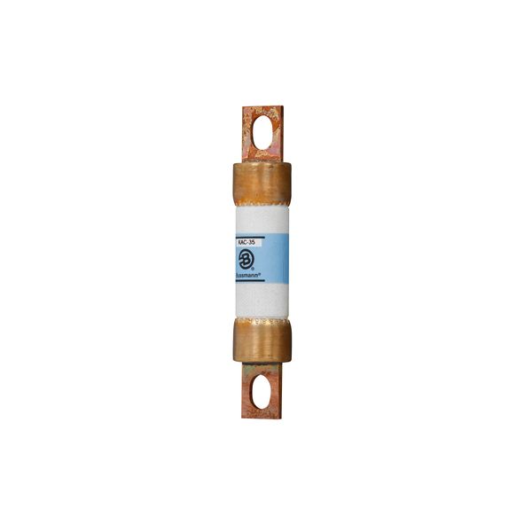 Eaton Bussmann series Tron KAC high speed fuse, 600V, 60A, 200 kAIC, Non Indicating, High speed fuse, Blade end X blade end, Stud image 10