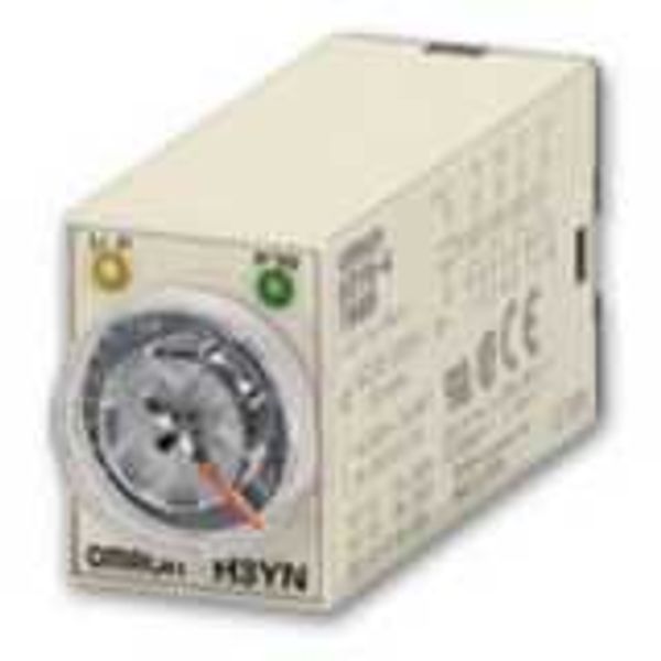 Timer, plug-in, 8-pin, multifunction, 0.1 s-10 m short-time range mode H3YN8006H image 1