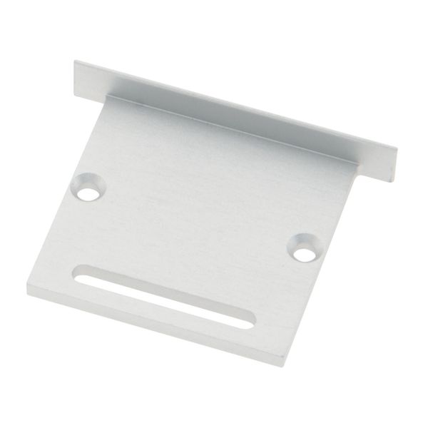 Profile end cap CLI flat with longhole incl. Screws image 1