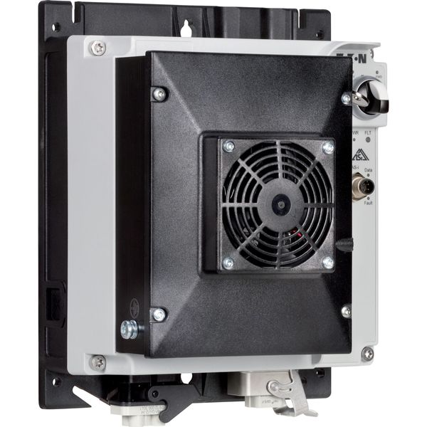 Speed controllers, 8.5 A, 4 kW, Sensor input 4, 230/277 V AC, AS-Interface®, S-7.4 for 31 modules, HAN Q4/2, STO (Safe Torque Off), with fan image 21