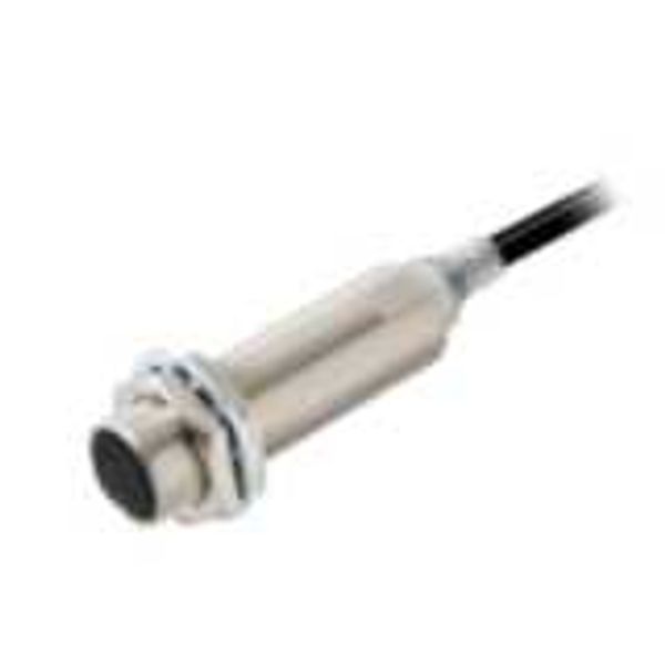 Proximity sensor, inductive, nickel-brass, long body, M18, shielded, 5 image 1