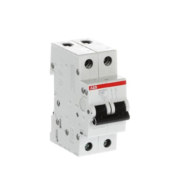 SH202T-C40 Miniature Circuit Breaker - 2P - C - 40 A image 1