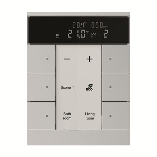 SBC/U6.0.1-83 HVAC/CO2-device,6f CE, aluminium silver image 3