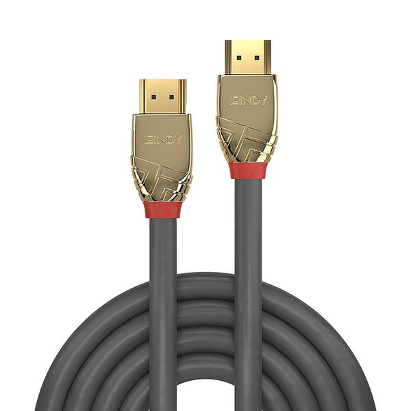 2m Ultra High Speed HDMI Cable, Gold Line HDMI Male to Male image 2