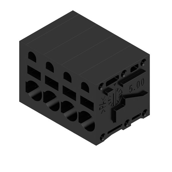 PCB terminal, 5.00 mm, Number of poles: 4, Conductor outlet direction: image 2