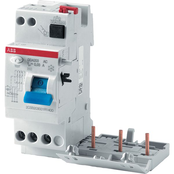 DDA203 A-25/0.03 Residual Current Device Block image 2