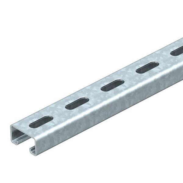 MS4121P0600FT Profile rail perforated, slot 22mm 600x41x21 image 1