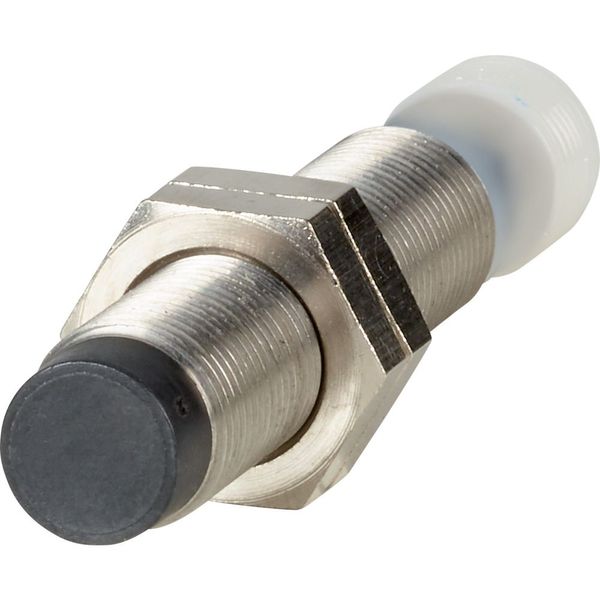 Proximity switch, E57G General Purpose Serie, 1 NC, 3-wire, 10 - 30 V DC, M12 x 1 mm, Sn= 4 mm, Non-flush, NPN, Stainless steel, Plug-in connection M1 image 2
