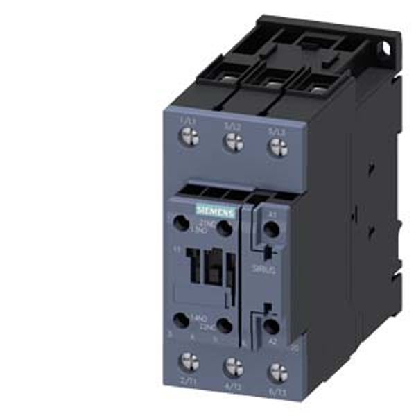 power contactor, AC-3e/AC-3, 80 A, ... image 1