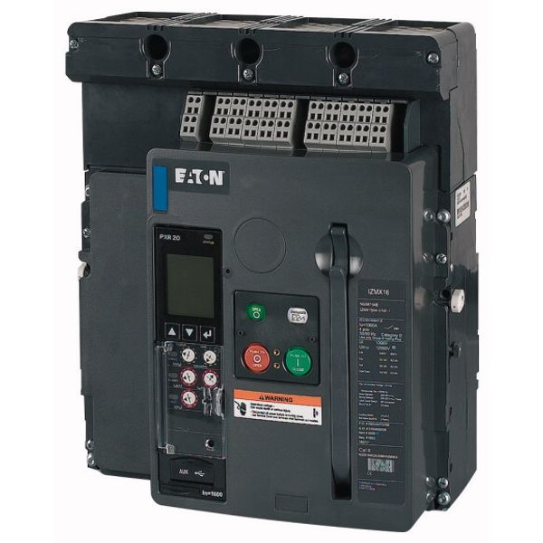 Circuit-breaker, 4 pole, 1250A, 50 kA, P measurement, IEC, Fixed image 1