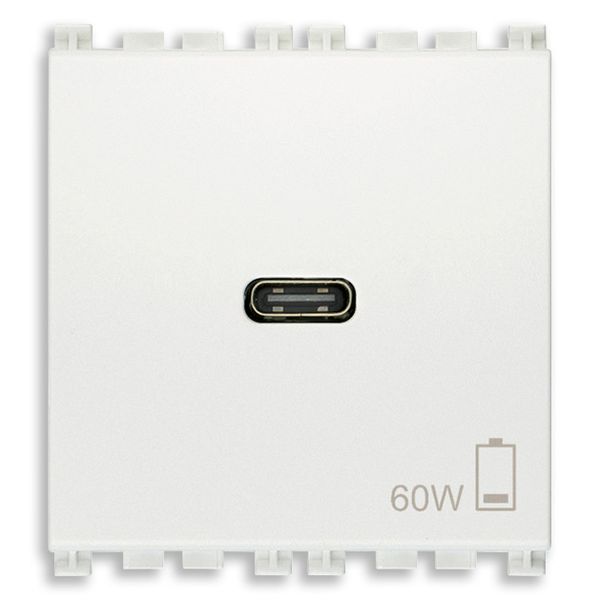 C-USB supply unit 60W PD white image 1