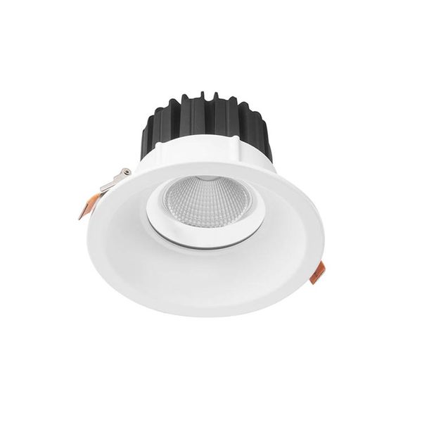 Downlight IP44 Dorit Ø166mm LED 17.3W 3000K White 1722lm image 1