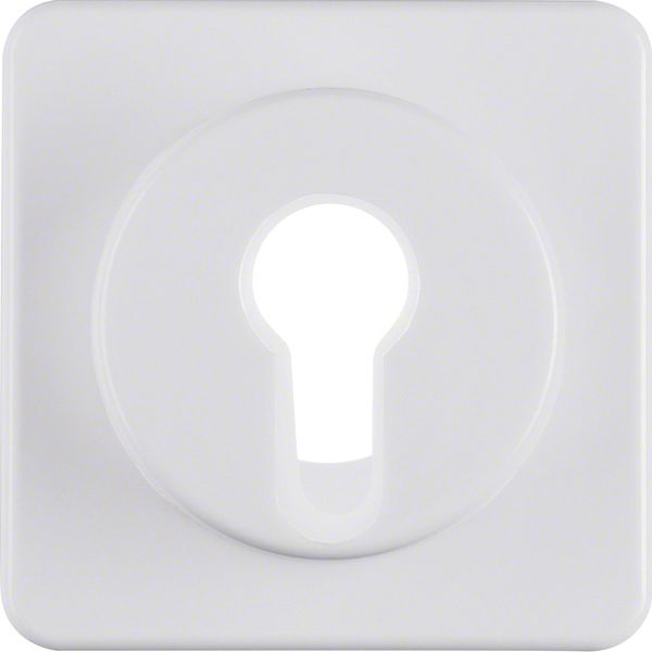 Centre plate f. key switch/key push-b., splash-prot. flush-mtd IP44, p image 1
