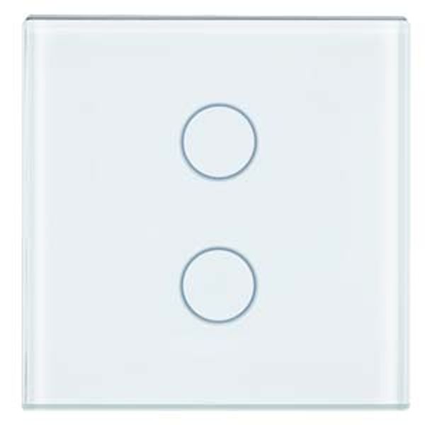 UP 211/11 - KNX Touch sensor cover, single, white image 1