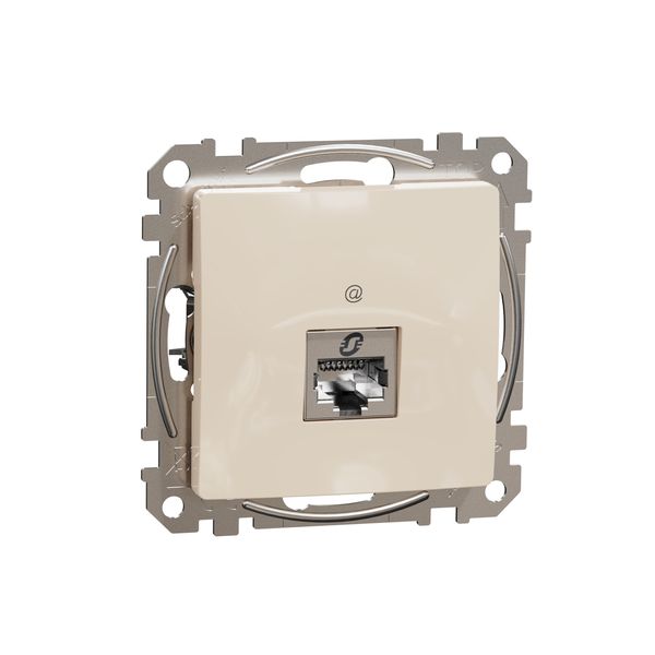 DATA Outlet CAT 5E STP, Sedna Design & Elements, RJ45, Beige image 4