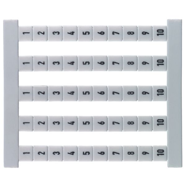 Terminal marking, Pitch in mm: 6.00, Printed characters: Numbers, vert image 3