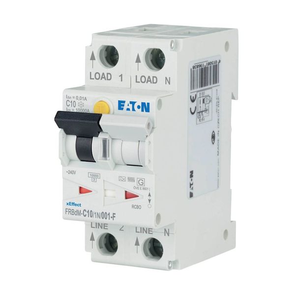 Digital RCD/MCB combination, 10 A, 10 mA, MCB trip characteristic: C, 1p+N, RCD trip characteristic: F image 9