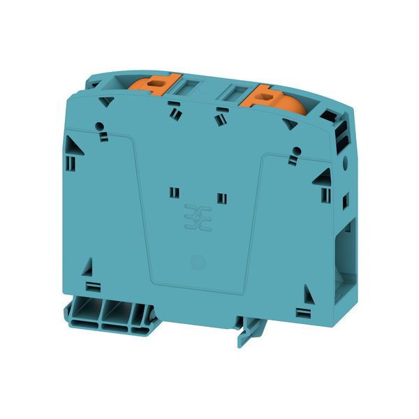 Feed-through terminal block, PUSH IN, 95 mm², 1000 V, 232 A image 1