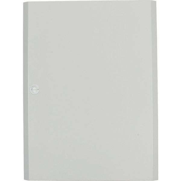 Surface mounted steel sheet door grey, for 24MU per row, 3 rows image 2