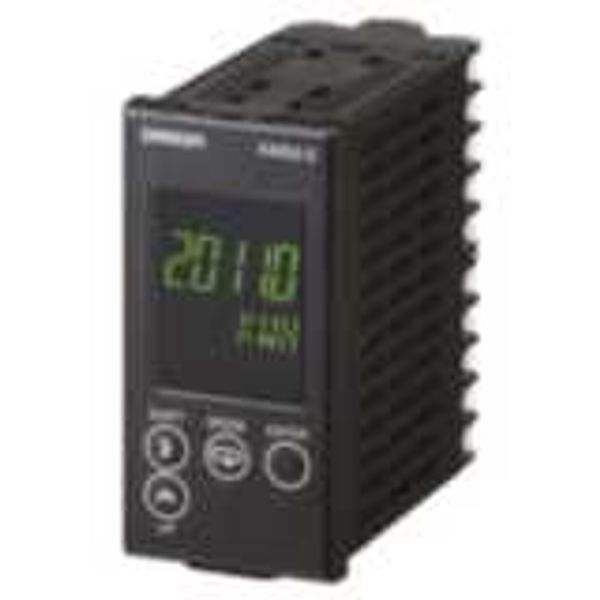 Power monitor, on-panel 48x96 mm with LED display, 1-phase / 2-wire,3- image 1