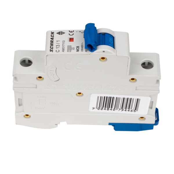 Miniature Circuit Breaker (MCB) AMPARO 10kA, C 13A, 1-pole image 4