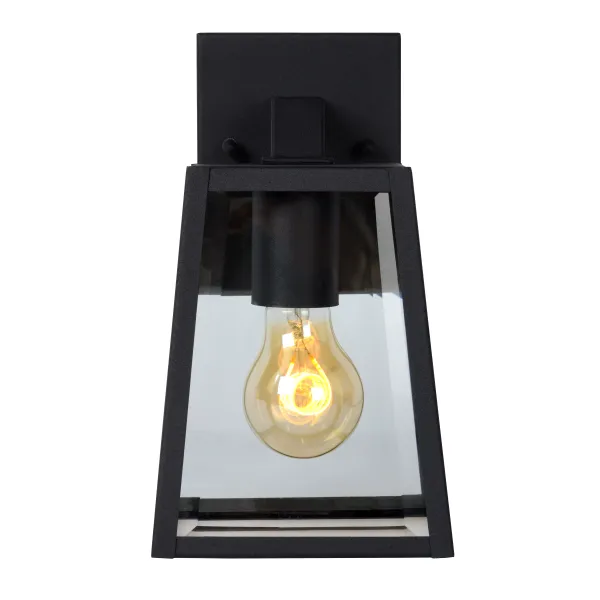 MATSLOT Wall Light IP23 E27 H25cm Black image 1