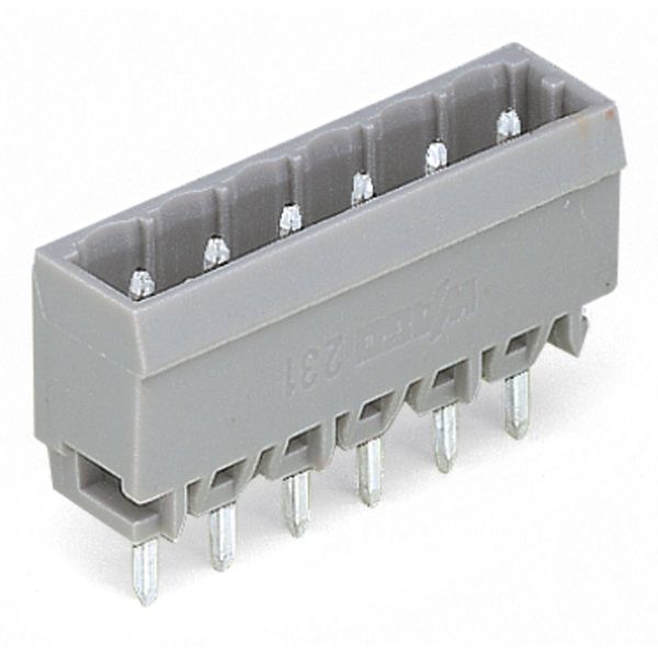 231-151/001-000 THT male header; 1.0 x 1.0 mm solder pin; straight image 4