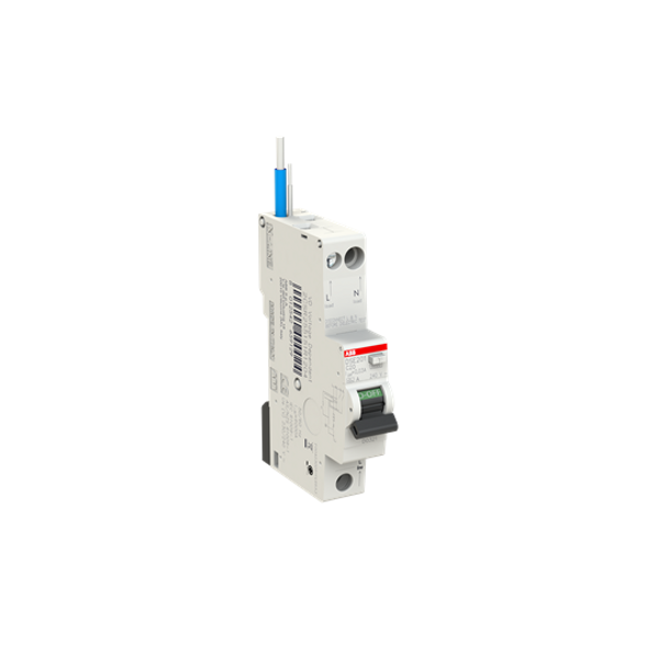 DSE201 C20 A30 - N Blue Residual Current Circuit Breaker with Overcurrent Protection image 2