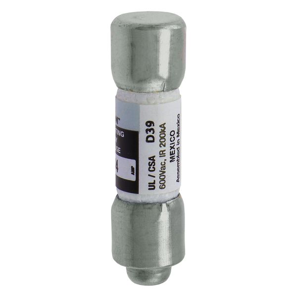 Fuse-link, LV, 0.75 A, AC 600 V, 10 x 38 mm, 13⁄32 x 1-1⁄2 inch, CC, UL, time-delay, rejection-type image 8