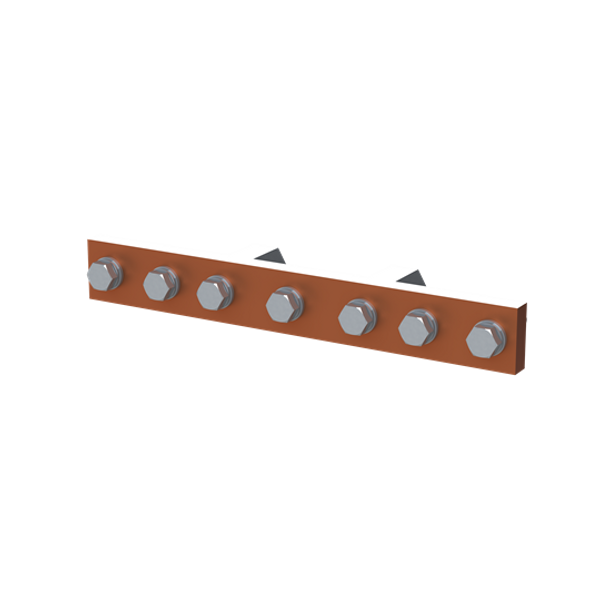 QR4HP4010 Horizontal PE busbar, 40 mm x 400 mm x 10 mm image 1