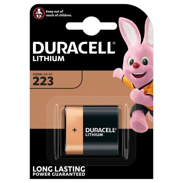 DURACELL Lithium CR223A BL1 image 1