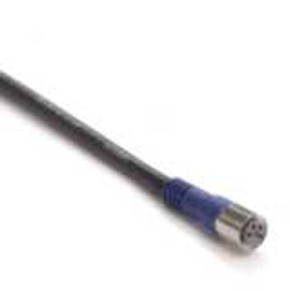 Sensor cable, M8 straight socket (female), 4-poles, PVC standard cable XS3F0182G image 1