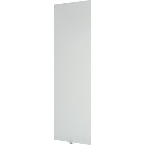 Rear wall closed, for HxW = 2000 x 650mm, IP55, grey image 3