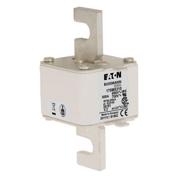 500A 690V HS a.c. 2E/91 AR UC FUSE image 1