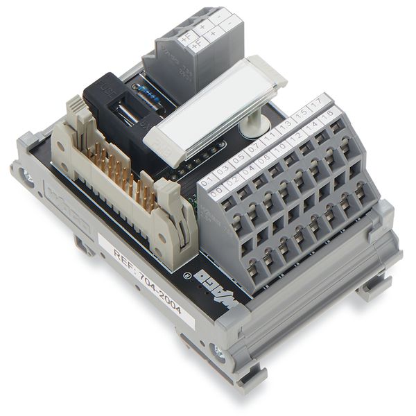 Interface module for system wiring Pluggable connector per DIN 41651 M image 2